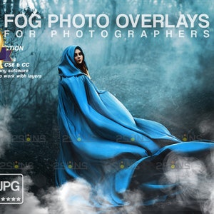 White smoke overlay, Fog overlay, Photoshop overlays, Halloween smoke bomb overlay, Magic fog photo overlay, Smoke background