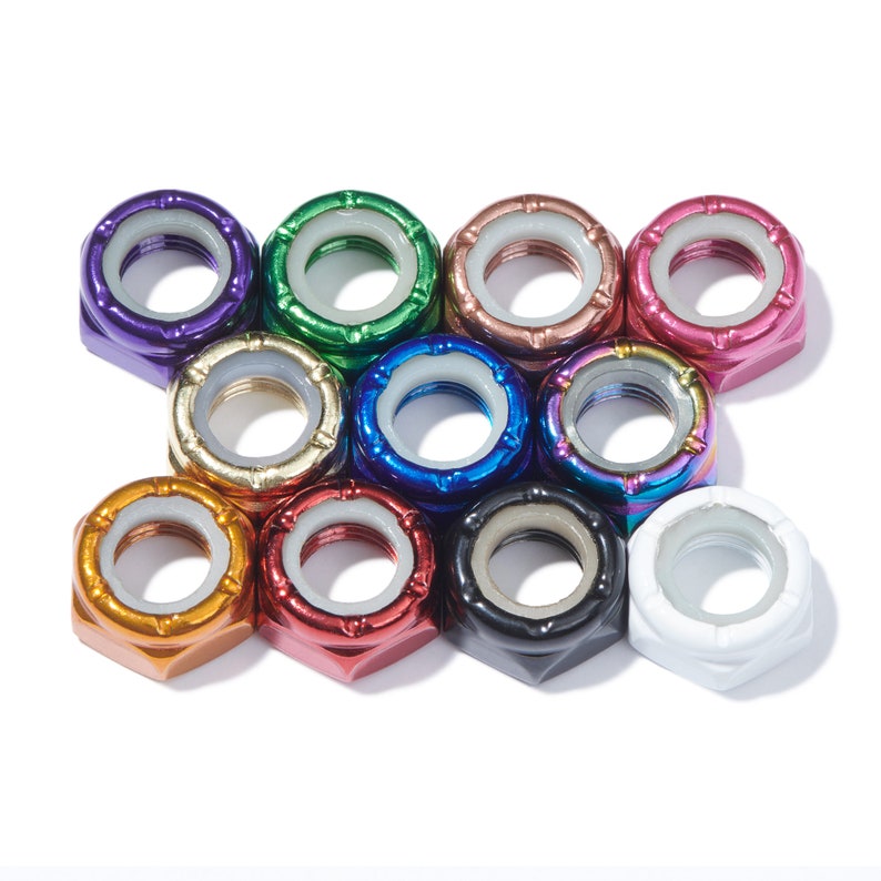 Custom Axle Nuts Hardware 10 Roller Skate / Quad Skate / Etsy