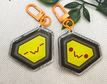 Raze Boom Bot Ability Valorant Acrylic Keychain | Cute Kawaii Gift for Gamers | Double Sided Acrylic Charm | Raze Main | deadlybearhug