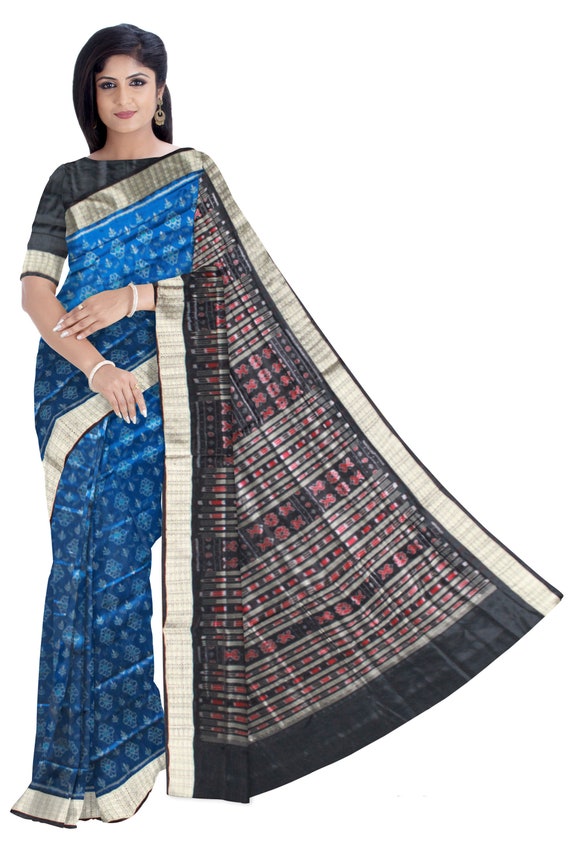Authentic Flora Design Pure Pata Saree 