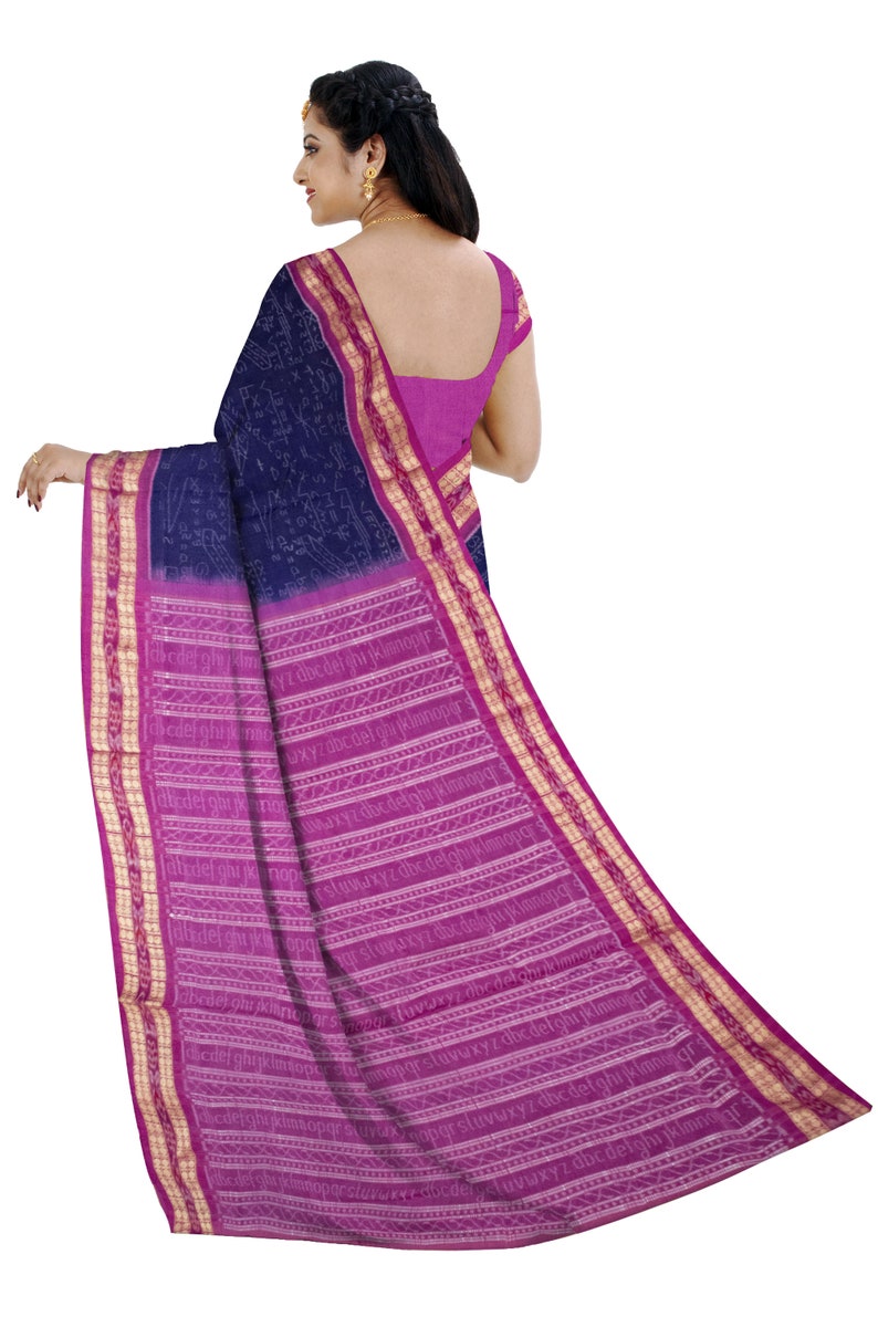 Latest design Sakuntala Mathematics Saree with blouse piece