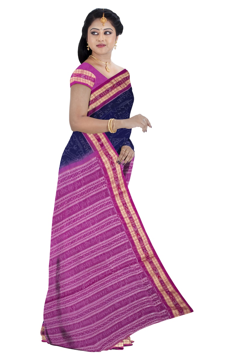 Latest design Sakuntala Mathematics Saree with blouse piece