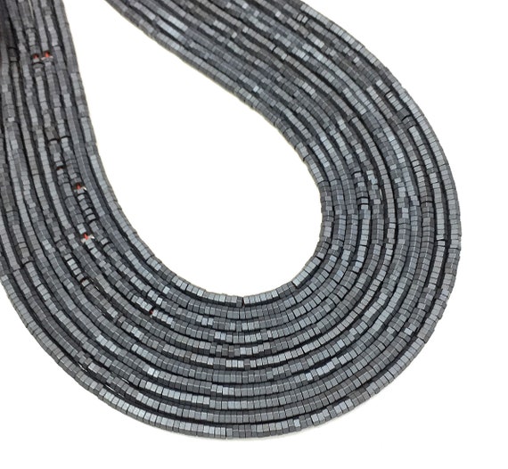 6*5mm Natürliche Stein Polyer Multicolor Hämatit Lose Spacer Perlen