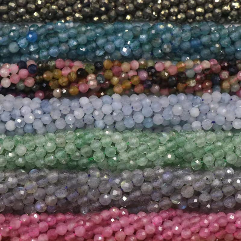 1pcs Aquamarine Gemstone Loose bead 15" Stone Beaded Makings Handmade Craft Lots 1pcs Aquamarine Gemstone Loose bead 15" Stone Beaded Makings Handmade Craft Lots