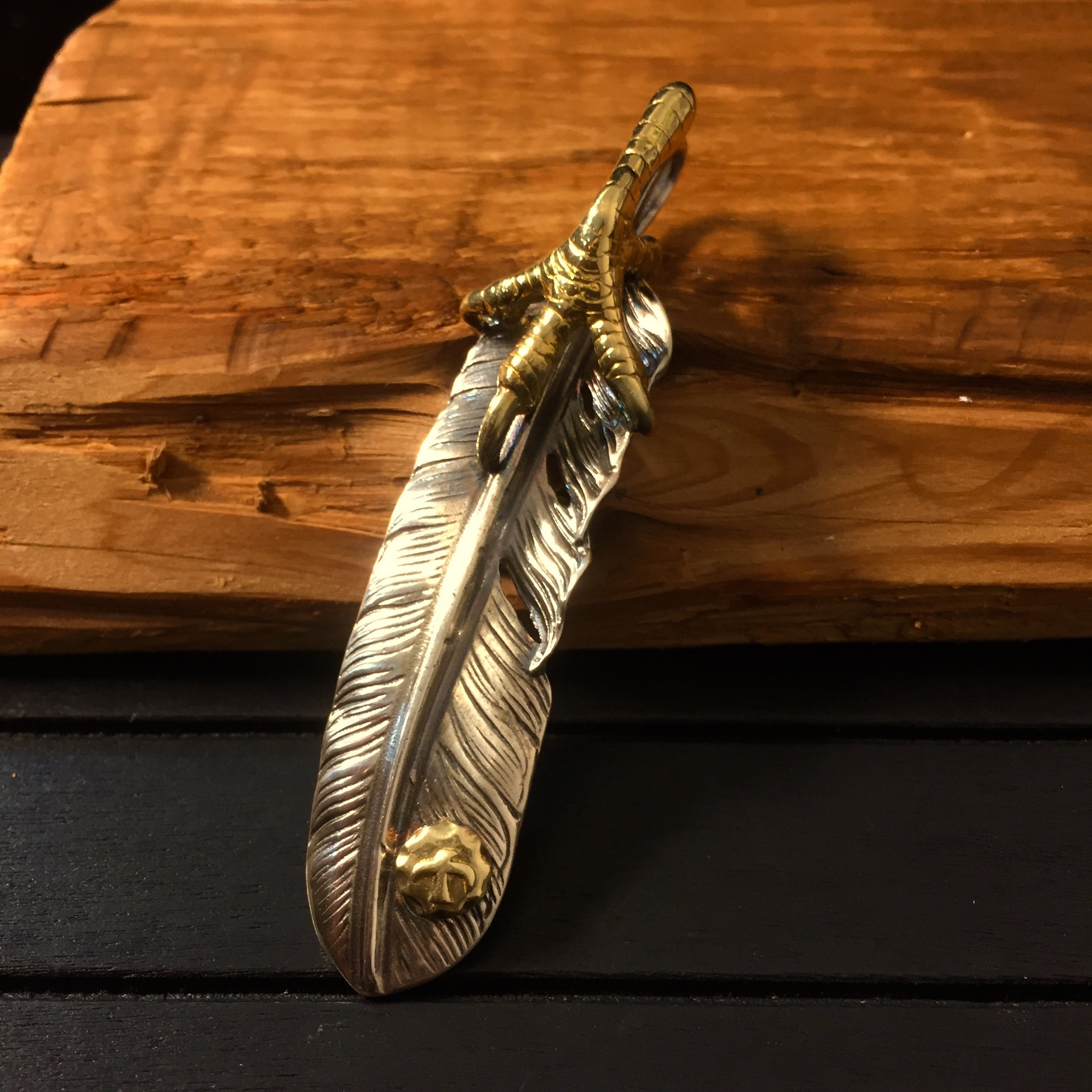 公式サイト - ハイブランドの新作が続々登場 Eagle Brass Pendant Feather Retro Claw Silver Sterling 925 アクセサリー