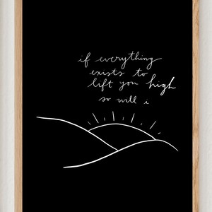 So Will I Lyrics Print Set of 3, so Will I Hillsong Worship, Christian Nursery, Digital Download ...