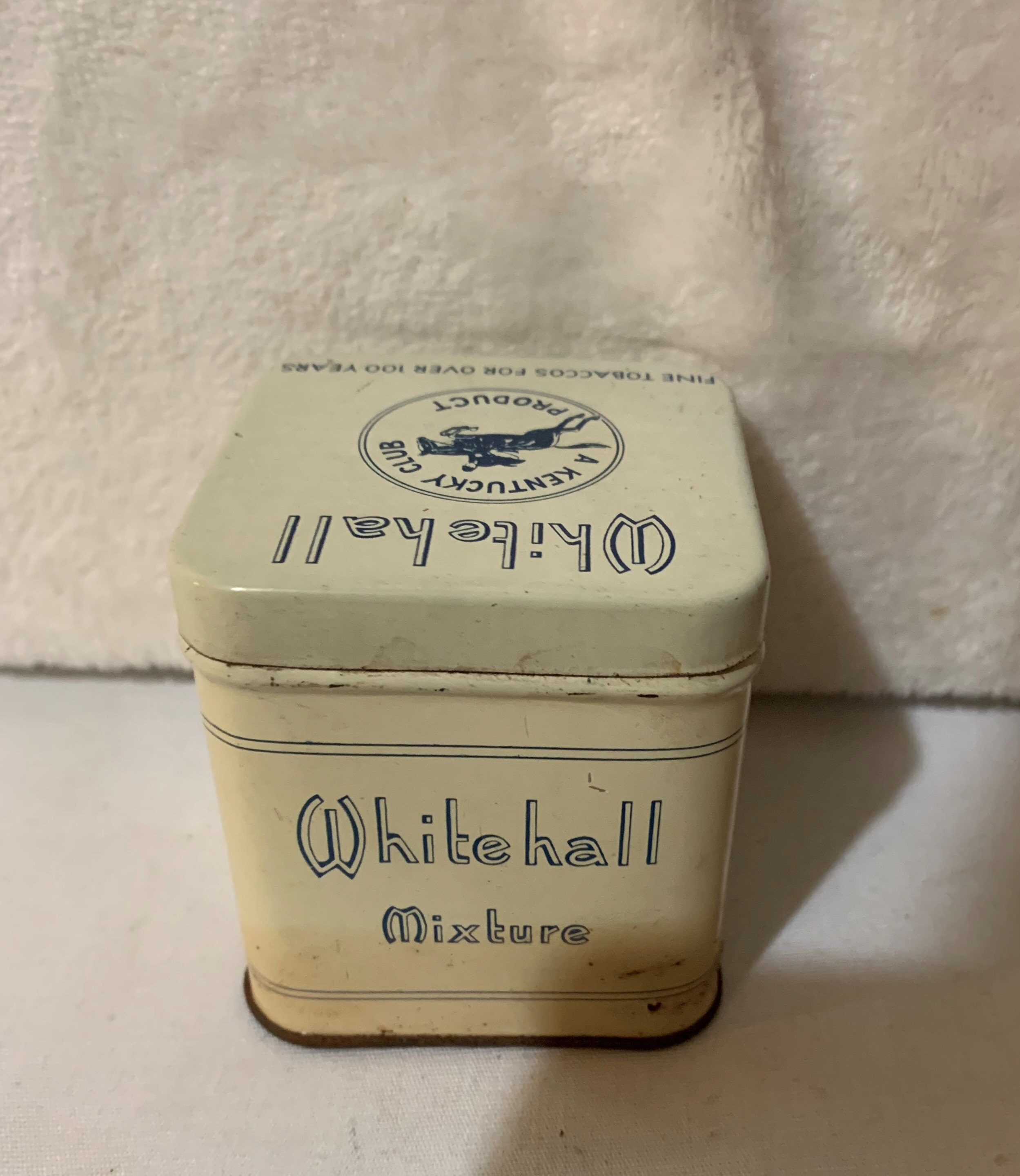 Antique Whitehall Tobacco Tin Etsy