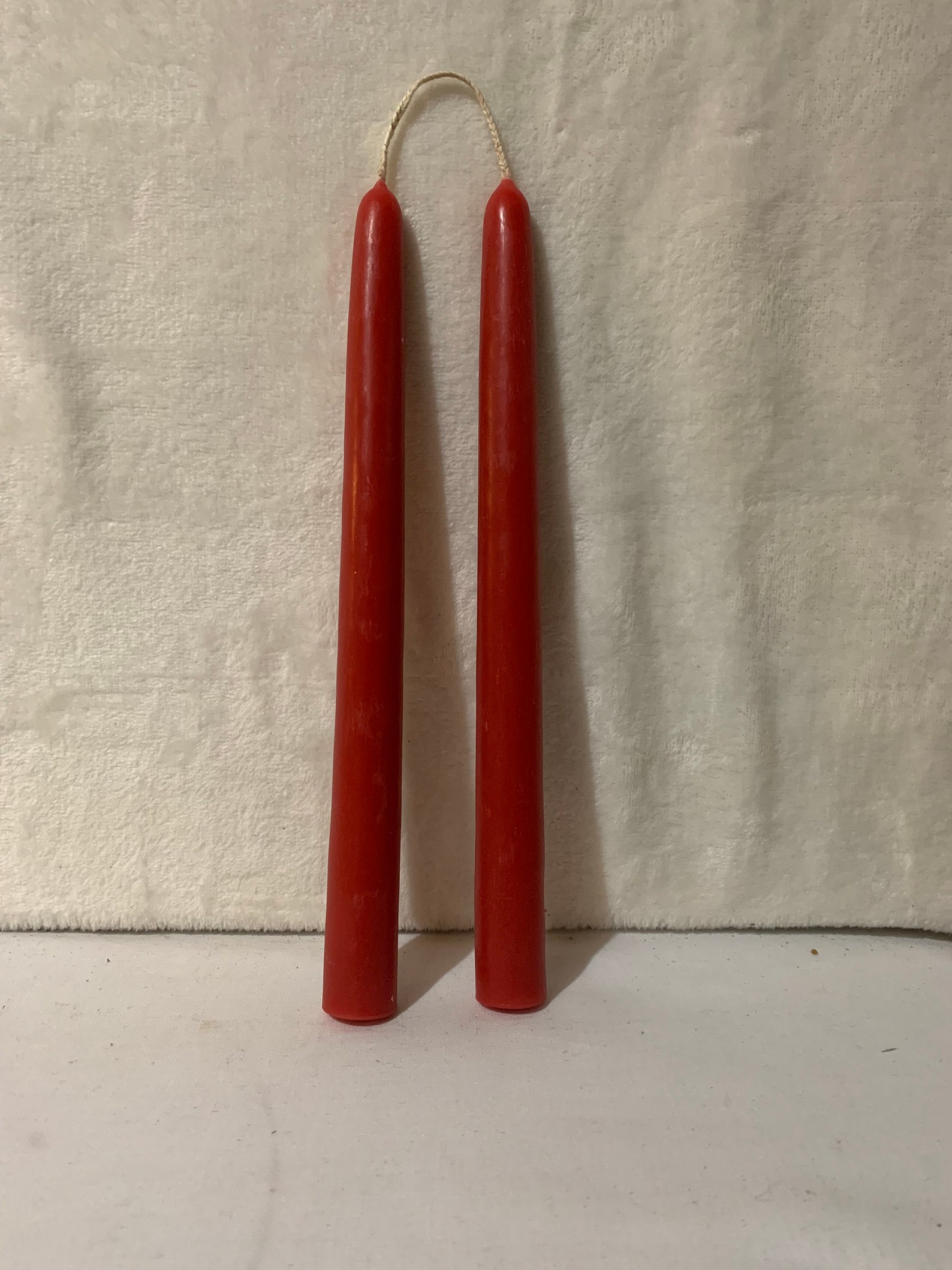Long Red Candlesticks Etsy