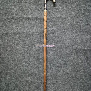 Brass Handle Walking Cane - Wooden Walking Cane for Men & Women- Wood ...