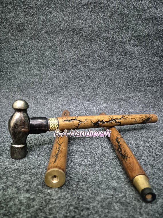 Vntage Desgner Brass Handle Antque Style Vctoran Cane Wooden Walkng Stck | eBay