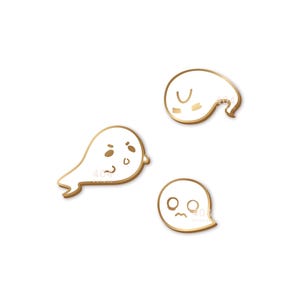 Conjunto de mini pins/pins de preenchimento Ghosties