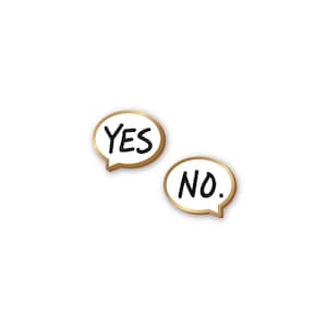 Yes! No. (speech bubble minis)