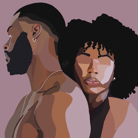 Black Couple Wall Art Black Love BLM Art African Wall Art - Etsy Black Couple Wall Art Black Love BLM Art African Wall Art - Etsy