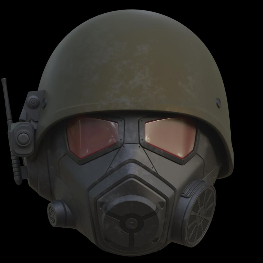 Fallout Ranger Helmet Concept Fallout NCR Ranger Helmet DIY Kit, Fallout Cosplay, 3D Printed ...