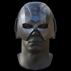 Peacemaker Season 2 Helmet Kit, Peacemaker Cosplay, 3D Printed Peacemaker Helmet, UNFINISHED KIT