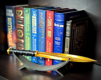 Archangel Blade with Display Stand, Supernatural Cosplay Prop, 3D Printed Replica