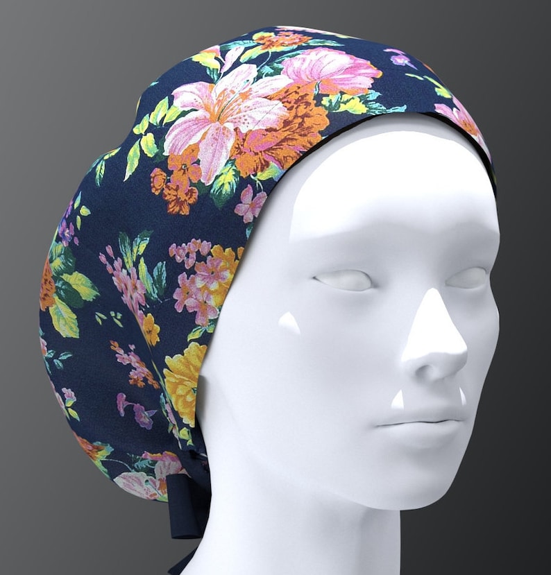 Surgical Cap Womenflower Scrub Caps 
