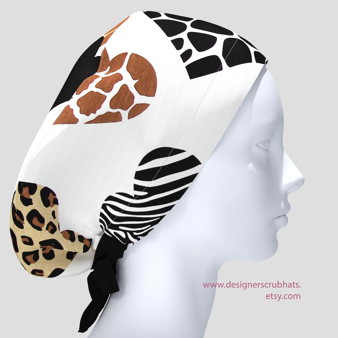 Euro Scrub Cap Nurse Gift Scrub Caps Surgical Cap Women Ponytail