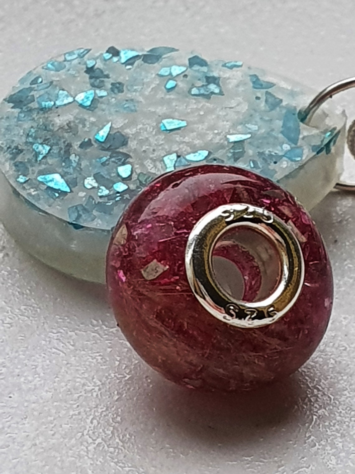 Memorial cremation keepsake ashes jewellery ashes charm Etsy