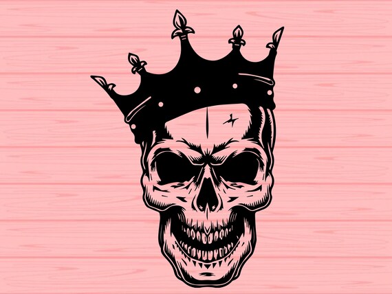 Download Skull Svg Kingskull Svg Head Skull Skeleton Svg Skull Etsy