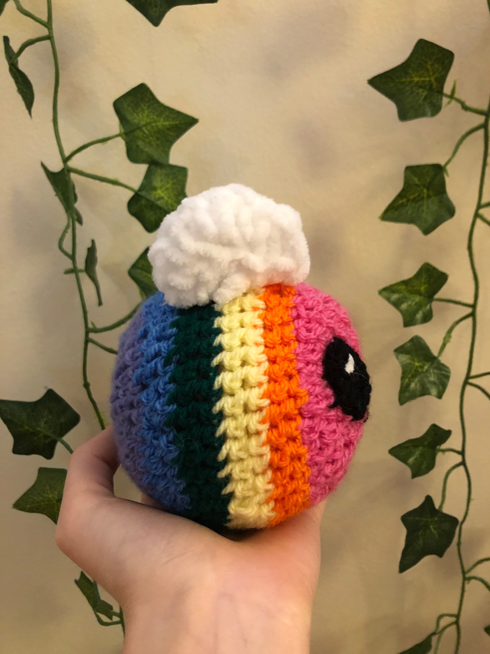 Pride bees rainbow crochet bee gift handmade pride | Etsy