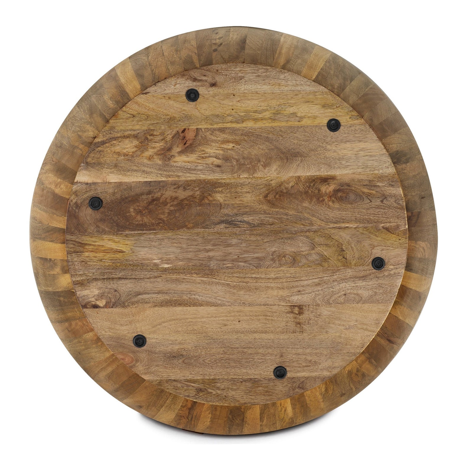 Handcrafted Mango Wood Coffee Table Wooden Drum Coffee Table Etsy