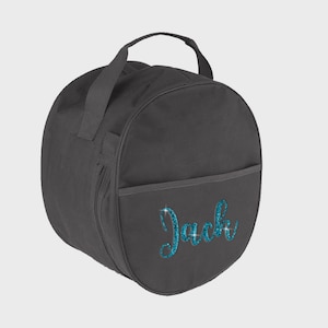 Personalised hat bag/Equestrian hat bag/Equestrian gift/Gift for horse lover/Horse tack/Horse hat/Horse hat protective cover/Hat bag
