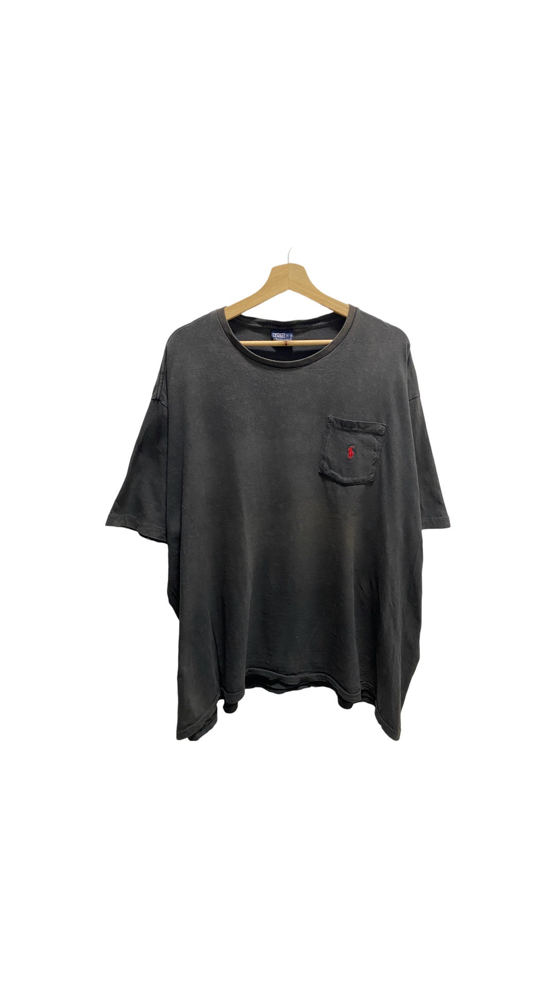 Vintage 90’ POLO RALPH LAUREN Small Pony Tee Shirt Top Embroidered Logo main image 0