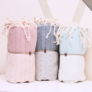 Tuval Turkish Towel | 100cm x 180cm | 100% Cotton | Spa Towel | Sauna Towel | Hammam Towel
