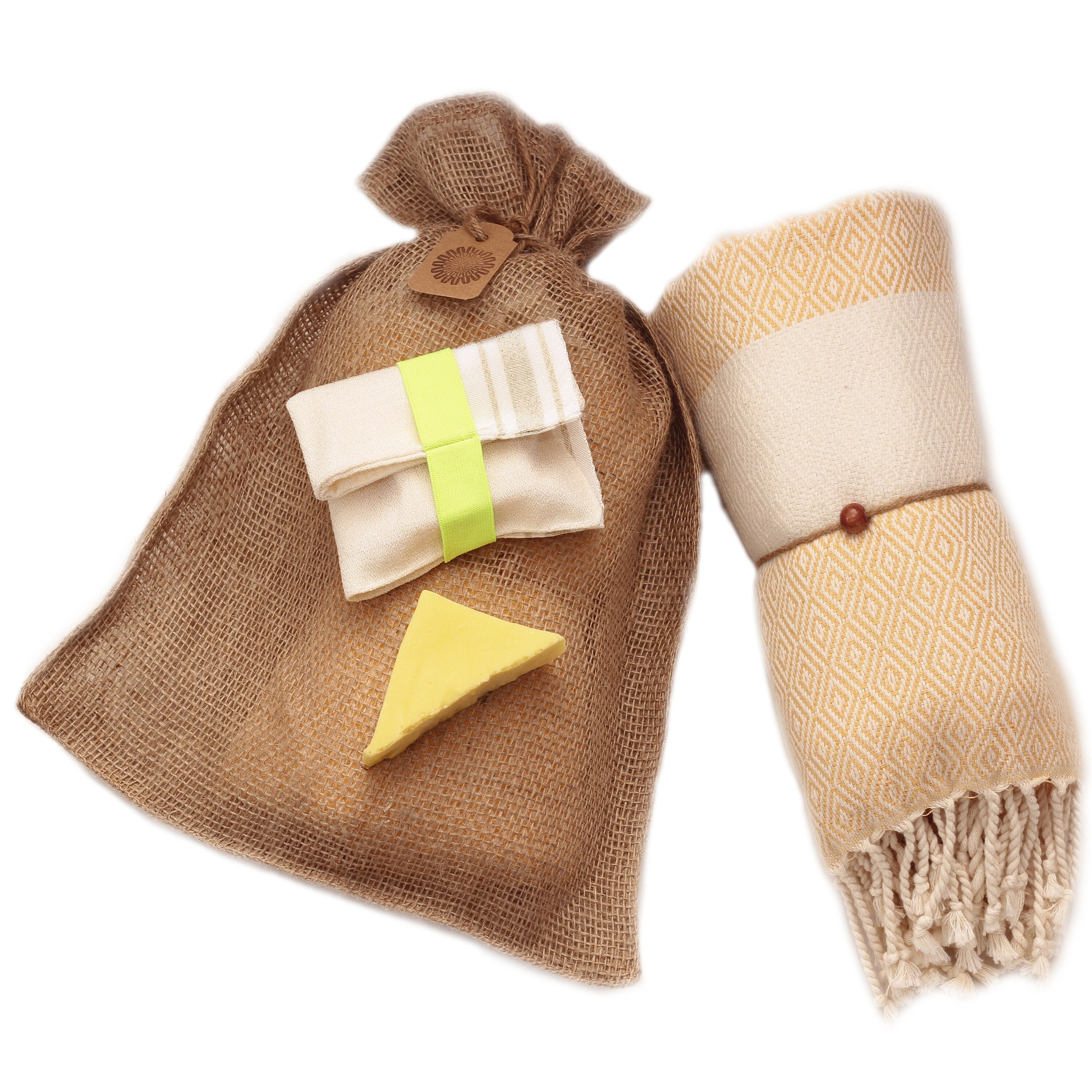 Set de baño hecho a mano Diamante amarillo / regalo / regalo | Etsy