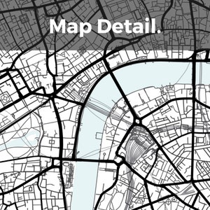Cartel del mapa de Londres, impresión minimalista, impresión del mapa de Londres, impresión vintage de Londres, cartel de Londres, coordenadas de Londres, foto de Londres imagen 3