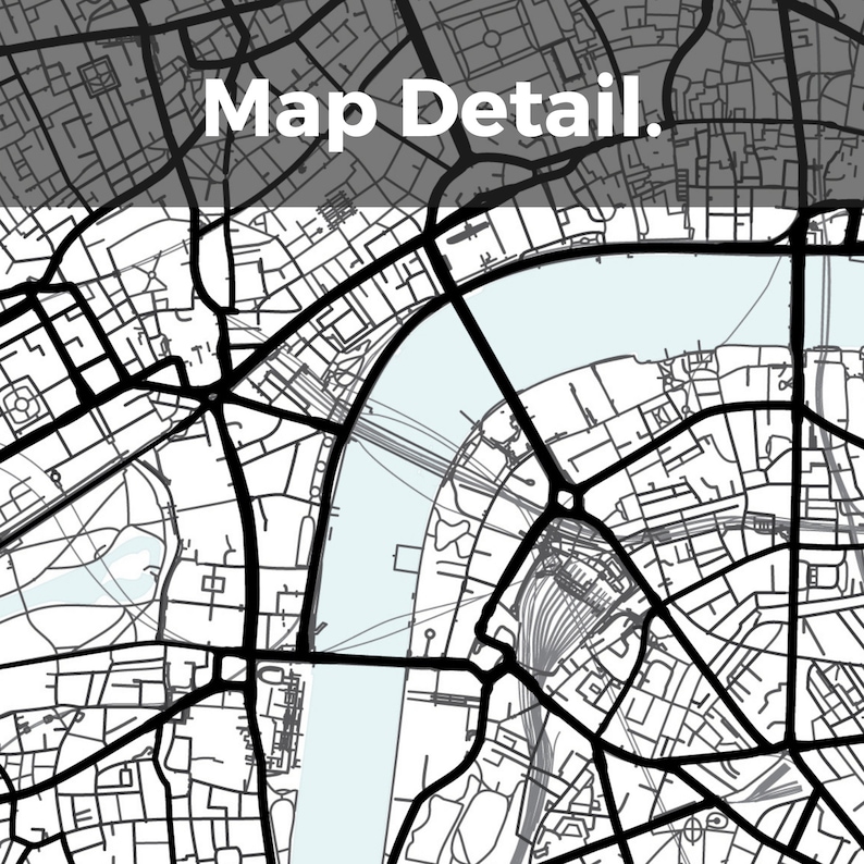 Cartel del mapa de Londres, impresión minimalista, impresión del mapa de Londres, impresión vintage de Londres, cartel de Londres, coordenadas de Londres, foto de Londres imagen 3
