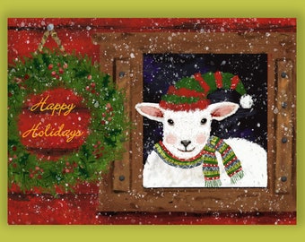 BAAAA!  Holiday Card Supporting Feeding America (10 Cards per pack) FA2452