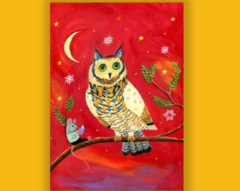 MOUSE TALES Charity Holiday Card supporting ProLiteracy (10 Cards per pack) (PLW2536)