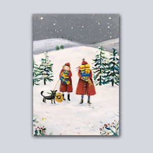 GIFT of PEACE for UKRAINE Holiday Card Supporting Ukraine Crisis Fund (10 Cards per Pack) WV2203