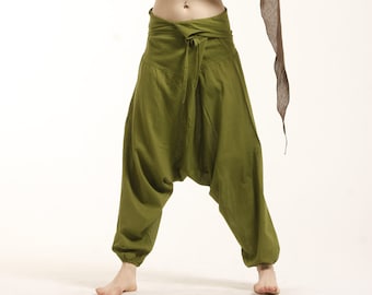 UNISEX FISHERMEN pants, yoga trousers, harem pants men, harem pants, aladdin pants, Cvtrfa