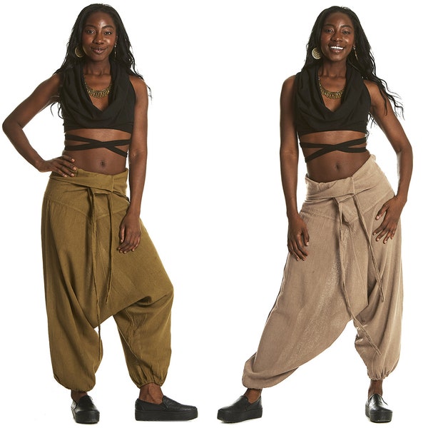 UNISEX FISHERMEN PANTS, yoga trousers, harem pants men, harem pants, aladdin pants, JuTRFA