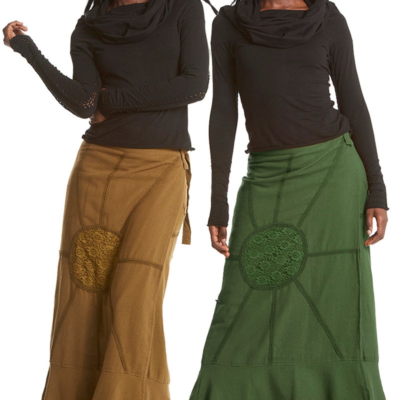 long wrap round skirts main image 1