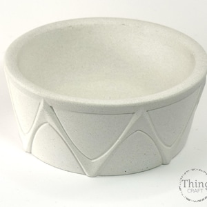 WHITE Concrete Planter, Air Plant Pot, Succulent Planter, Cement Planter, Gift for Gardener, Succulent Pot, Housewarming Gift, Small Pot
