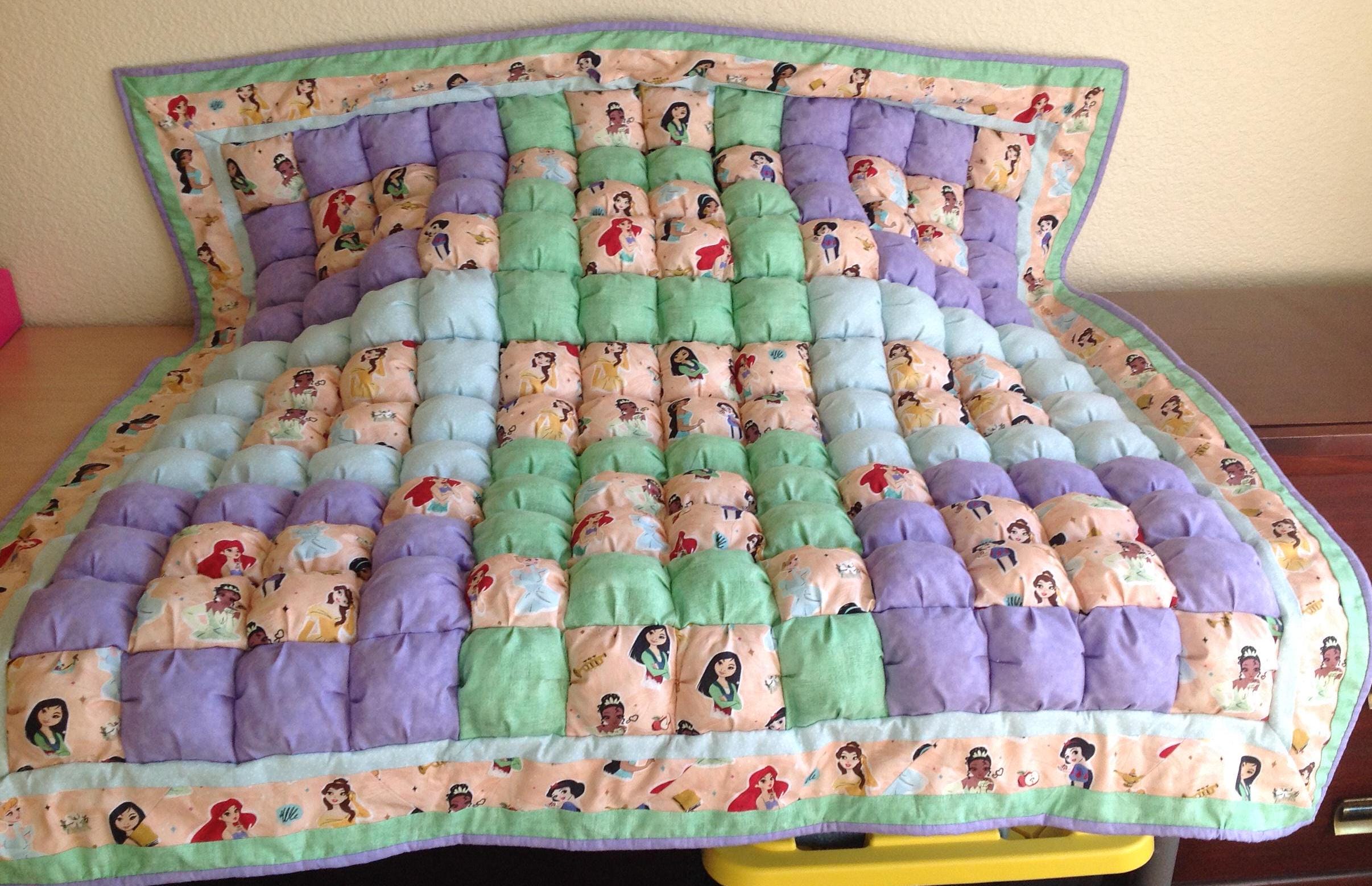 Princess puff quilt blanket