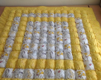 Winnie the pooh & friends Puff Quilt