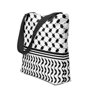 Kufeyeh, Kufiya, Keffiyeh, Wzór Palestyny Scurf, Prosta torba typu tote