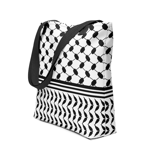 Kufeyeh, Kufiya, Keffiyeh, Palestinian Scurf Pattern, Free Palestine Simple Tote bag