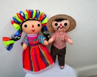 muñequitas de trapo mexicanas