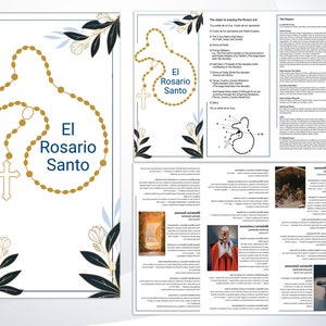 Traductions espagnoles - Comment réciter le dépliant du Rosaire