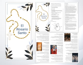 Spanish translations - How to say the Rosary leaflet