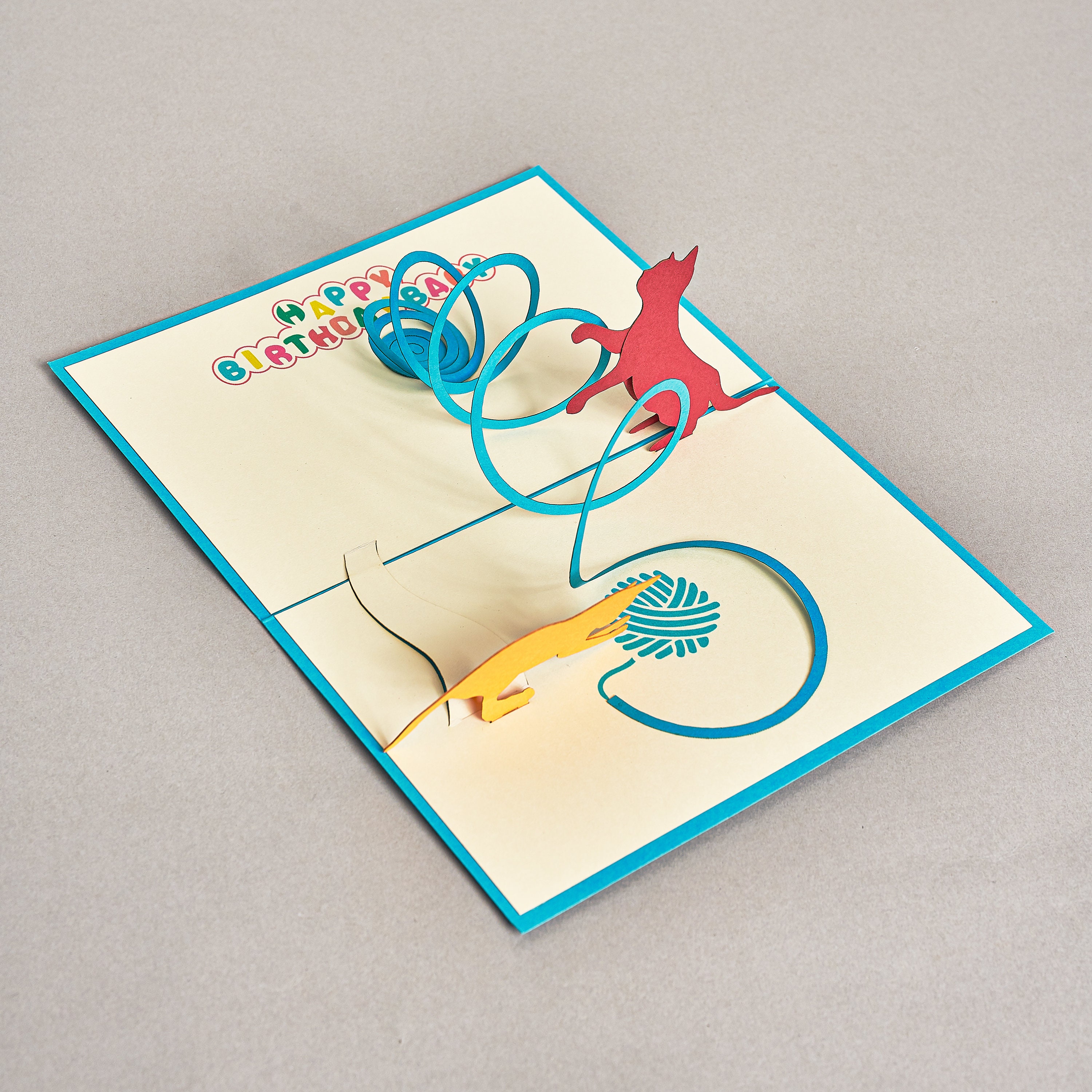 Yaartz Tarjeta De Felicitación 3D Desplegable Con Sobre Y Etiqueta De Notas Tarjetas Para Todas Las Ocasiones Nido De Pajaro