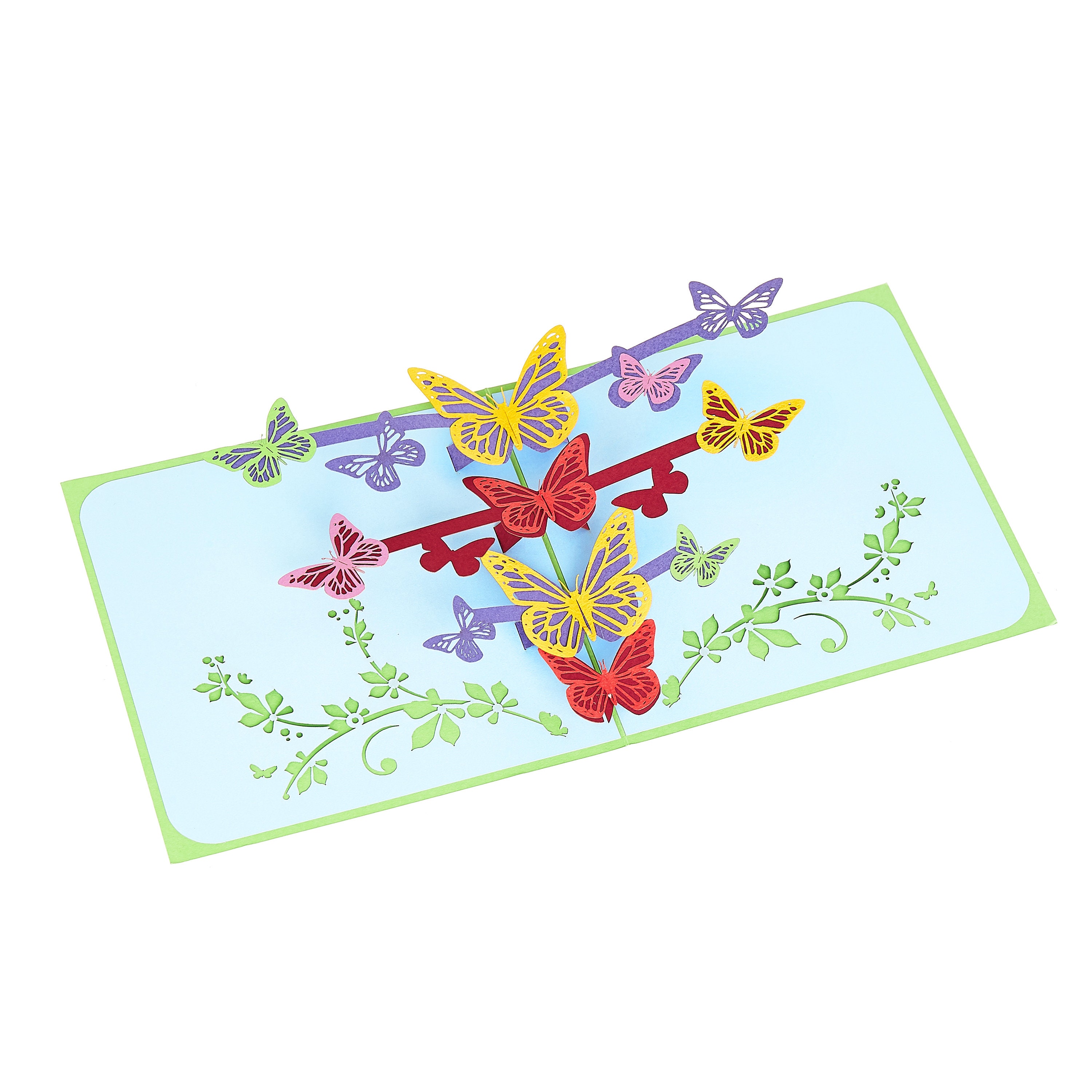 Flying Butterfly Card For Mom Moms Gift Mother's Day Etsy
