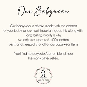 Will you be my godfather baby vest suprise gift personalised vest image 5