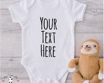 Make your own Personalised baby gift for relative or friend.